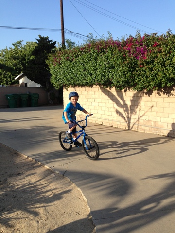 got a BMX bike on my 7th birthday