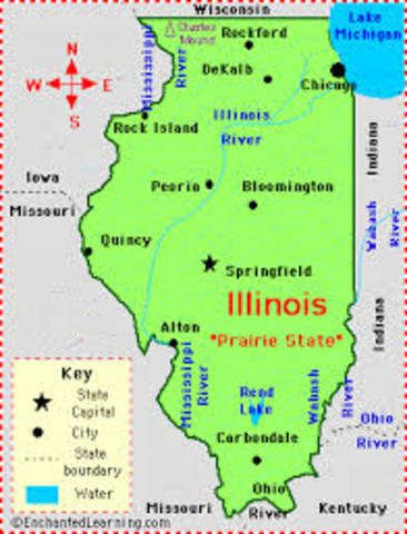 Moved to Illinois