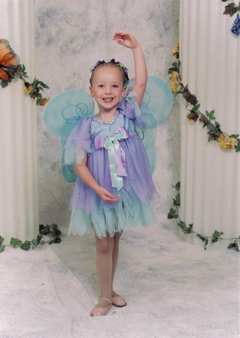 Mi primer recital de baile.