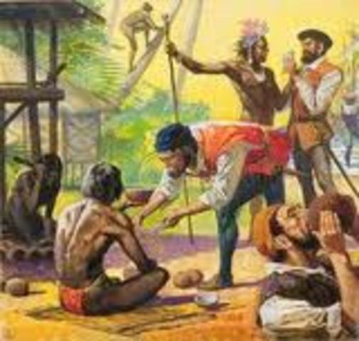 Arrival at Mactan Islands, Philippines