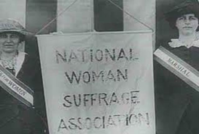 Woman sufferage