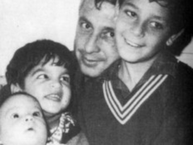 אריאל שרון ומשפחתו