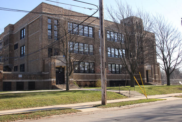 Cheryl's first day of school.