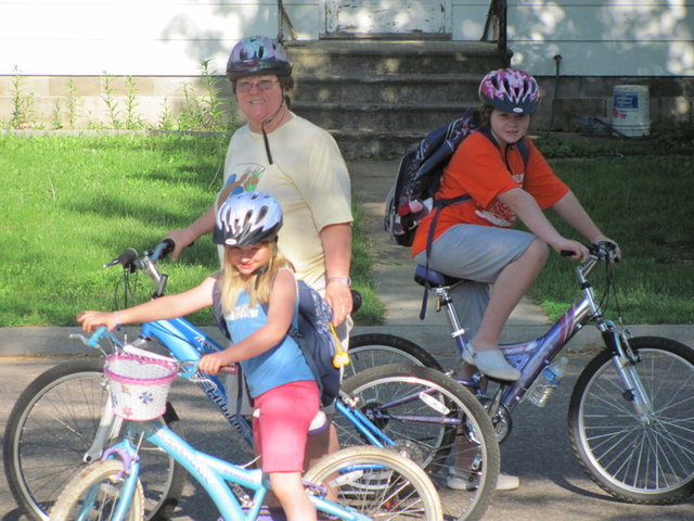 Yo aprendí a montar en bicicleta