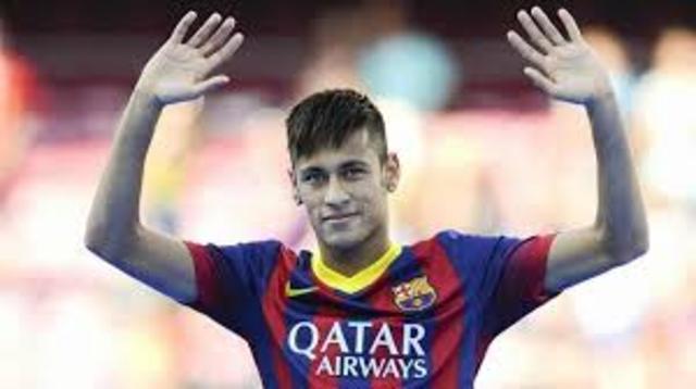 Neymar joins Barca