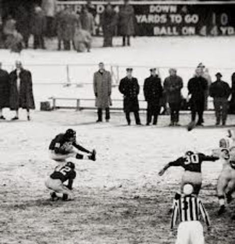 First Televised NFL Game
