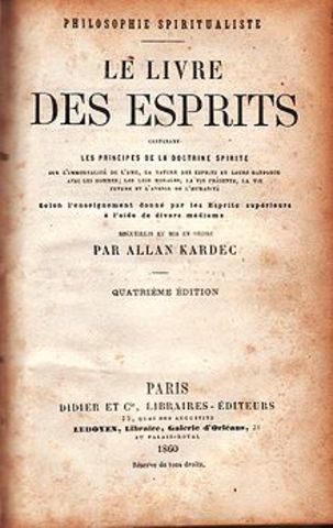 O livro dos espíritos, de Allan Kardec