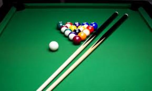 First Started Shooting Pool