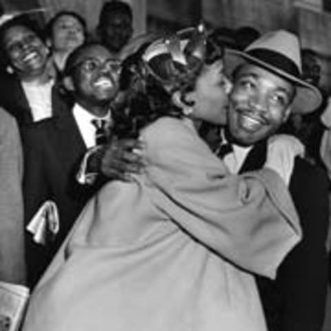 Coretta and Martin get married .