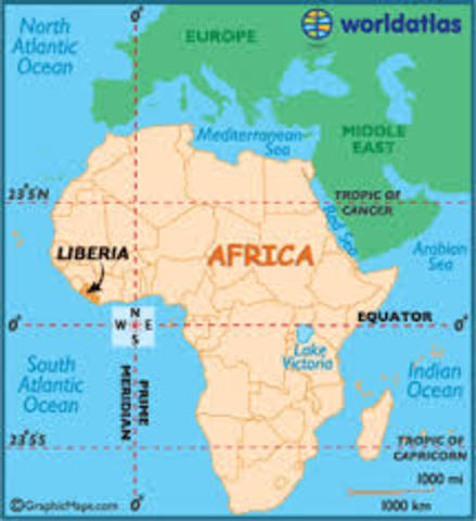 American Colonization Society founds Liberia as a colony for free blacks from the U.S.