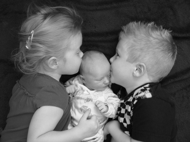 when my sister was born