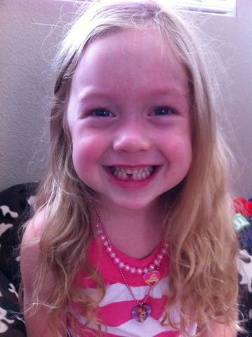 when I lost my first tooth