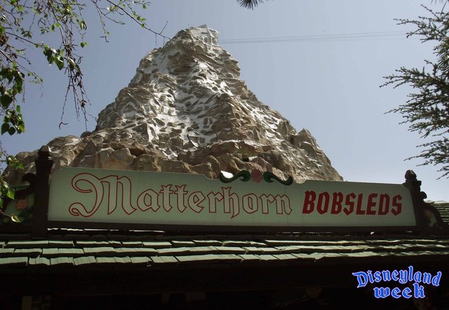 Disneyland, 1955:  Matterhorn