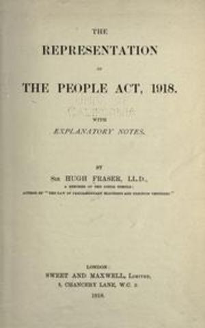 Representation of the People Act of 1918
