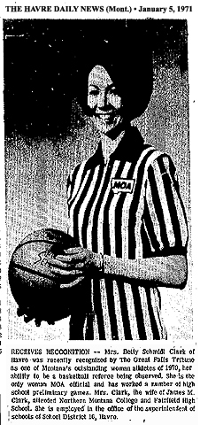 First Woman Referee