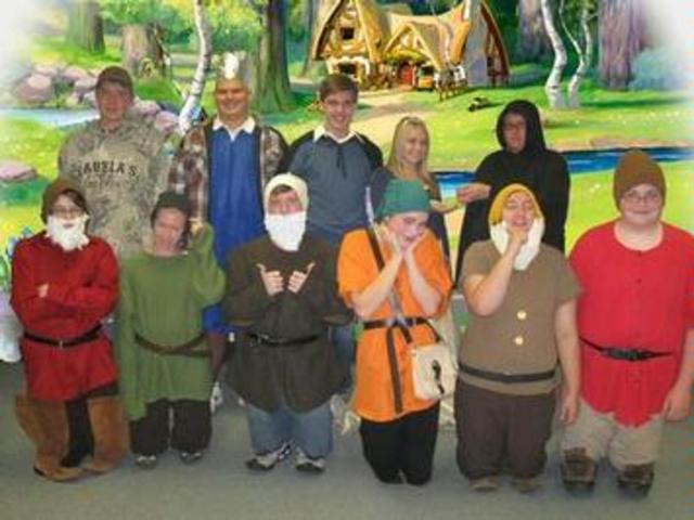 Yo junté a club de teatro.