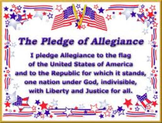 The Pledge of Allegiance