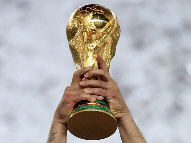 Offical FIFA World Cup Trophy Awarded