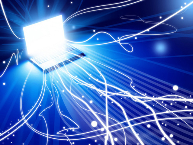 Ordet "Internet" Börjas använda mer