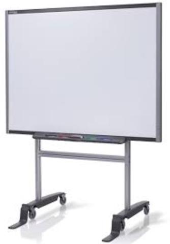 Used a SmartBoard in 9th grade.