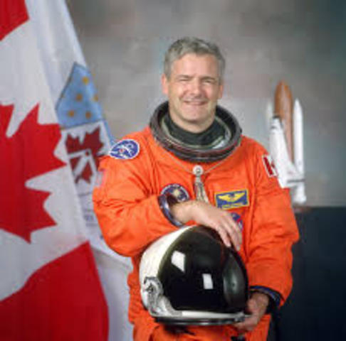 Marc Garneau first canadian in space