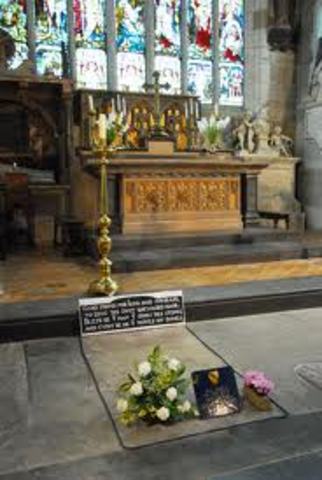 Death of William Shakespeare