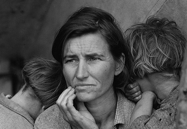 The Great Depression began.