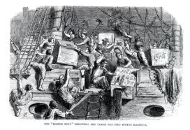 Boston tea party