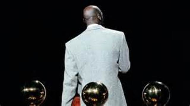 The World Wide Web became available to the general public. Jordan retires