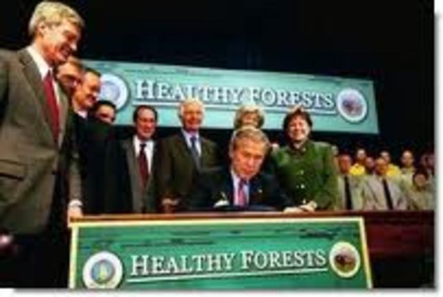 Healthy forest initiative