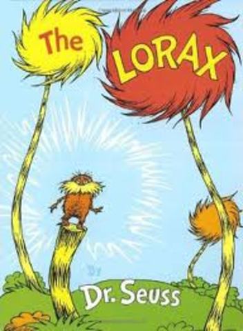 Dr.seuss "The Lorax" the book