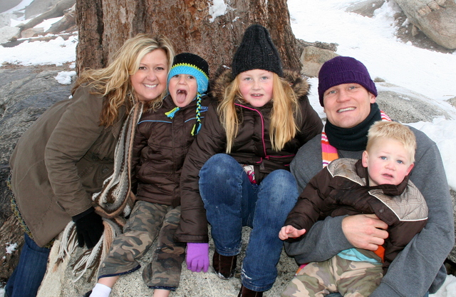 First time to the snow!