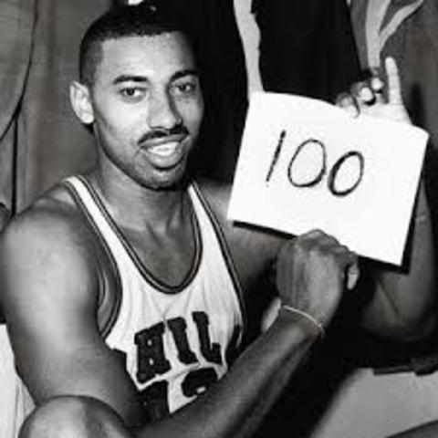Wilt Chamberlain's big 100