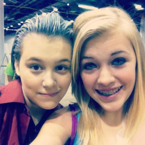 You fuí a la "Comic Con" con Mercedes.