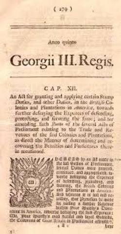 Stamp Act of 1765
