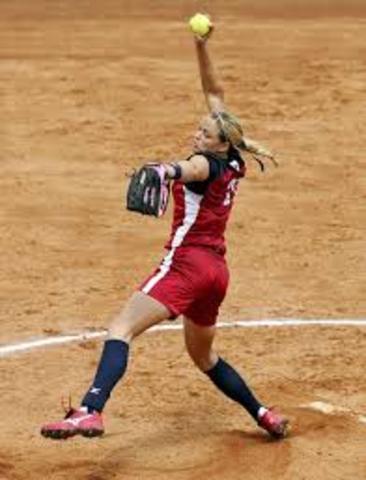 First women fastpitch