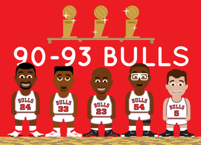 Bulls 3 peat