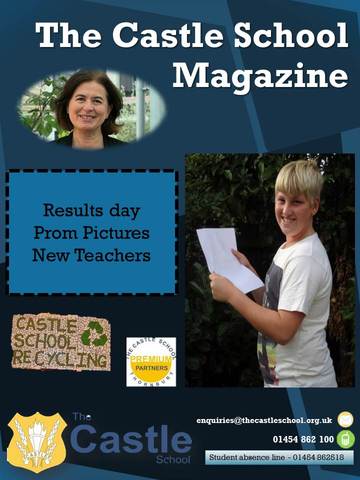 School Magazine Finished Front Cover