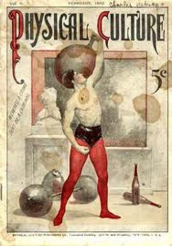 First Bodybuliding Magazine