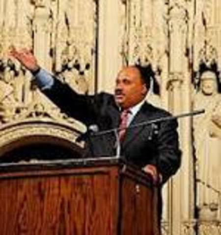 Martin Luther King III was Born