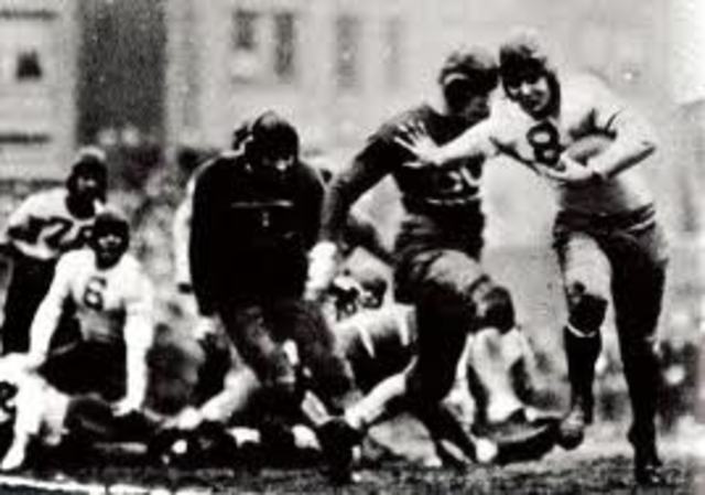 First Professional Game