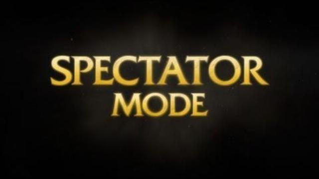Spectator Mode Released
