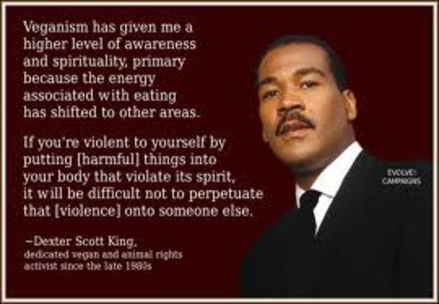 Dexter Scott King born in Atlanta georgia