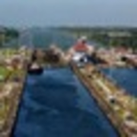 Panama Canal Opens