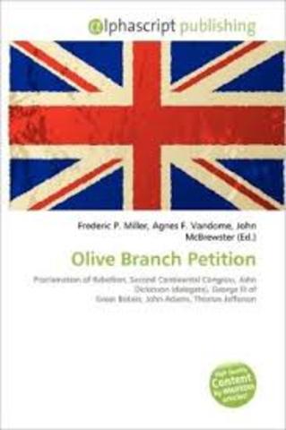Olive Branch Petition.