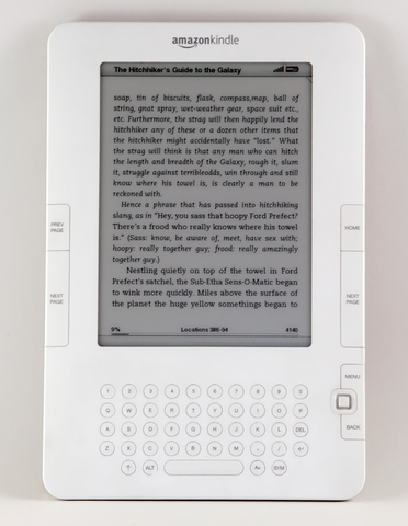 Amazon releases the first Kindle