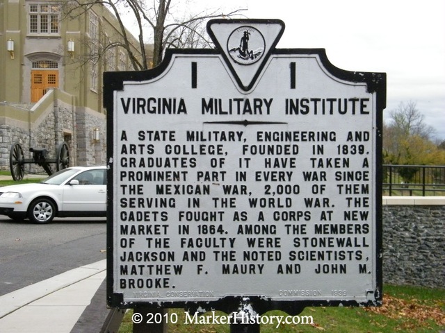 Jackson Accepts a Professership at Virginia Military Instutitue