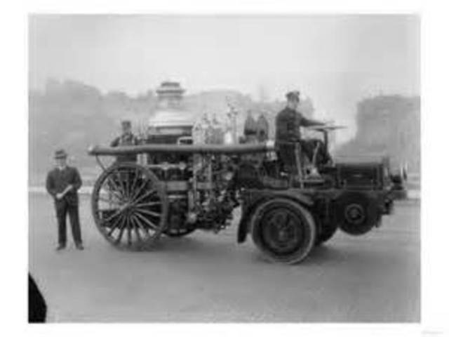 First Fire Engine