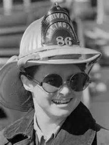 First Woman Firefighter