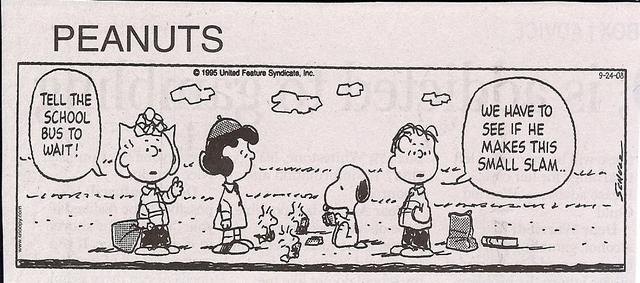 The Peanuts Cartoon is launched